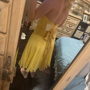 Maggy London yellow dress